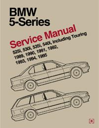 1989 - 1995 BMW 5-Series (E34) 525i, 530i, 535i, 540i Factory Service